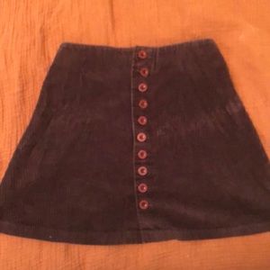 Vintage corduroy button down express 90s mini